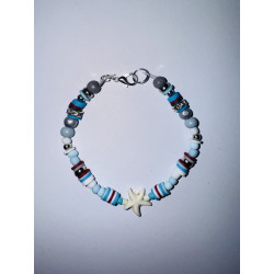 Bracelet with starfish